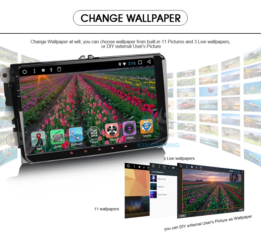 Cheap 9"Android 7.1 Car Stereo MP3 Player GPS Radio DAB+ for Volkswagen Passat CC Scirocco Jetta Autoradio 3G Wifi obd 2GB RAM BT DVR 6