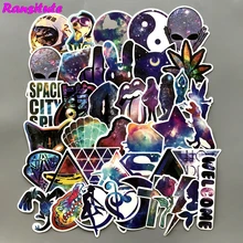 R146 42 шт./компл. Harajuku Звездный микс Стикеры ноутбука скейтборд Чемодан велосипед каракули аппликация круто Водонепроницаемый Стикеры