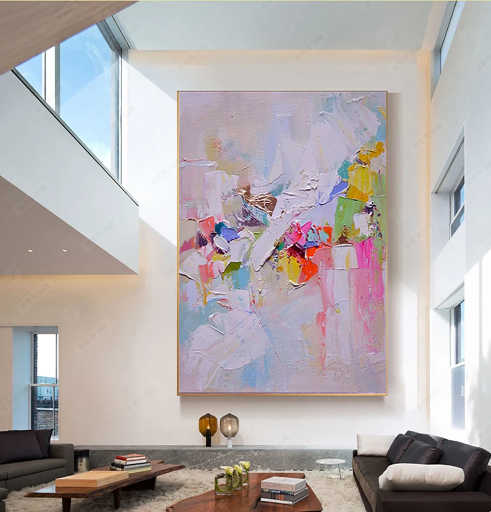 Hand painted canvas oil painting abstract wall art abstract paintings for living room wall laminas de cuadros pared decorativas Hand painted canvas oil painting abstract wall art abstract paintings for living room wall laminas de cuadros pared decorativas
