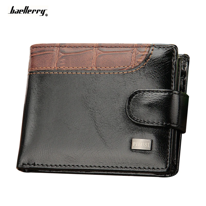 Wallet Man Purse Men Credit Card Holder Fashion Designer PU Male Wallets Short Coin Pocket Bag ...