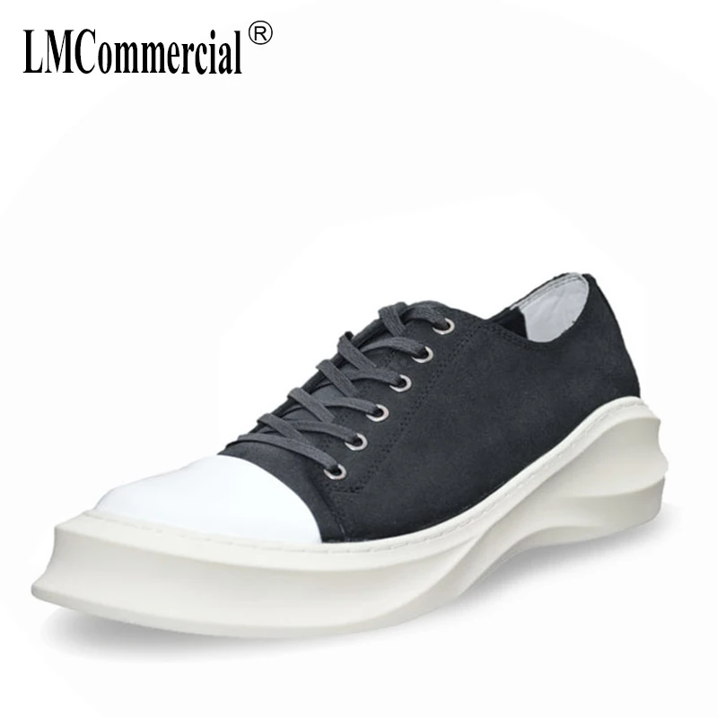 

Muffin shoes mens all-match cowhide designer shoes men high quality spring autumn summer sneaker fashion boots men casual shoes