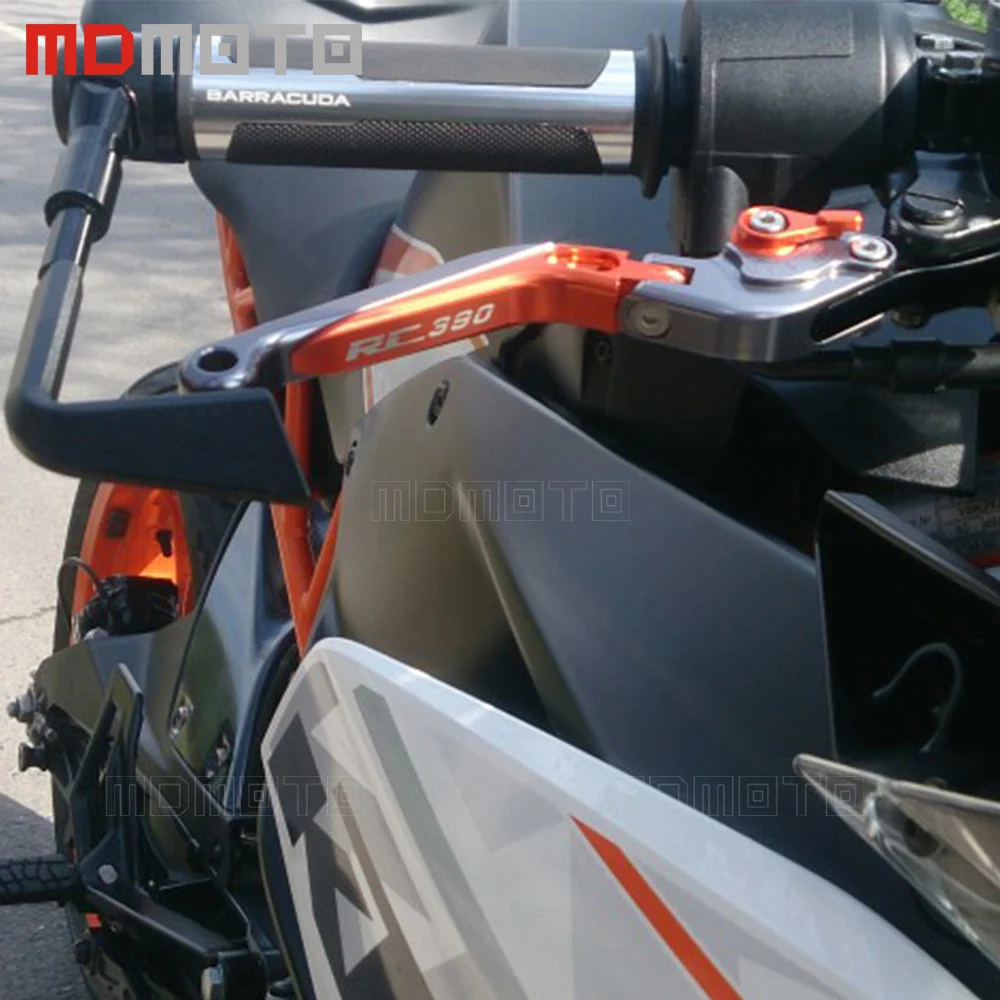 Ручка мотоцикла CNC регулируемые удлиняющие алюминиевые рычаги сцепления для ktm RC