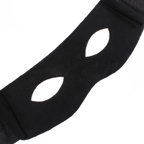 Best selling Eye Mask Costume Mask highwayman robber Fancy Dress Black