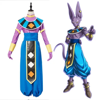 

Hot anime Comic Dragon Ball Super Cosplay Costume Gods of Destruction Beerus Birusu Cosplay Costume clothing Dragonball Z play