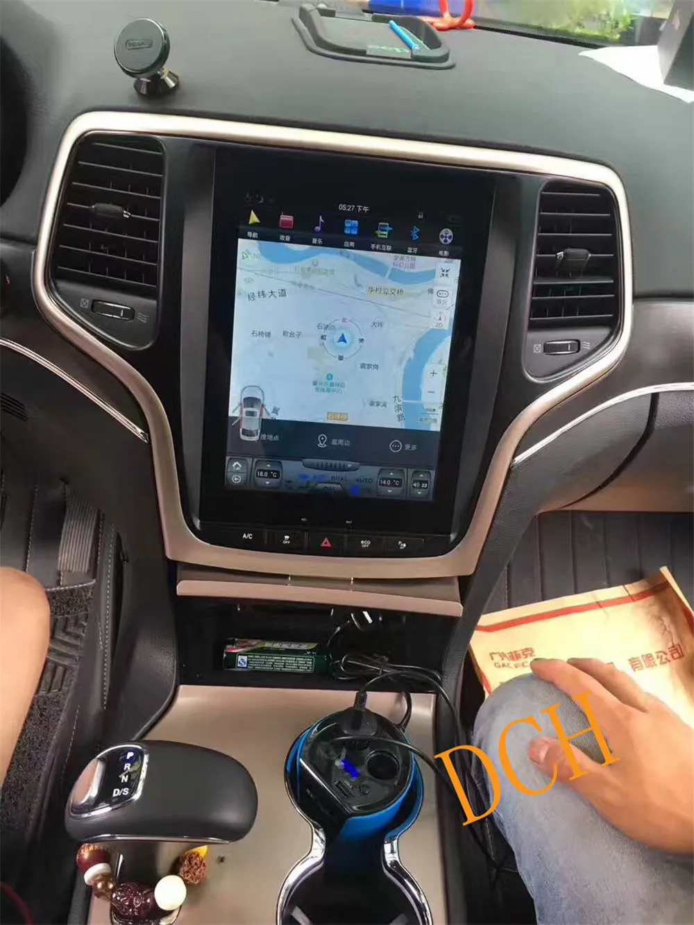 10,4 дюймов Tesla стиль Android 8,1 автомобильный DVD gps плеер навигация для Jeep Grand Cherokee 2012- PX6 CARPLAY радио ips стерео