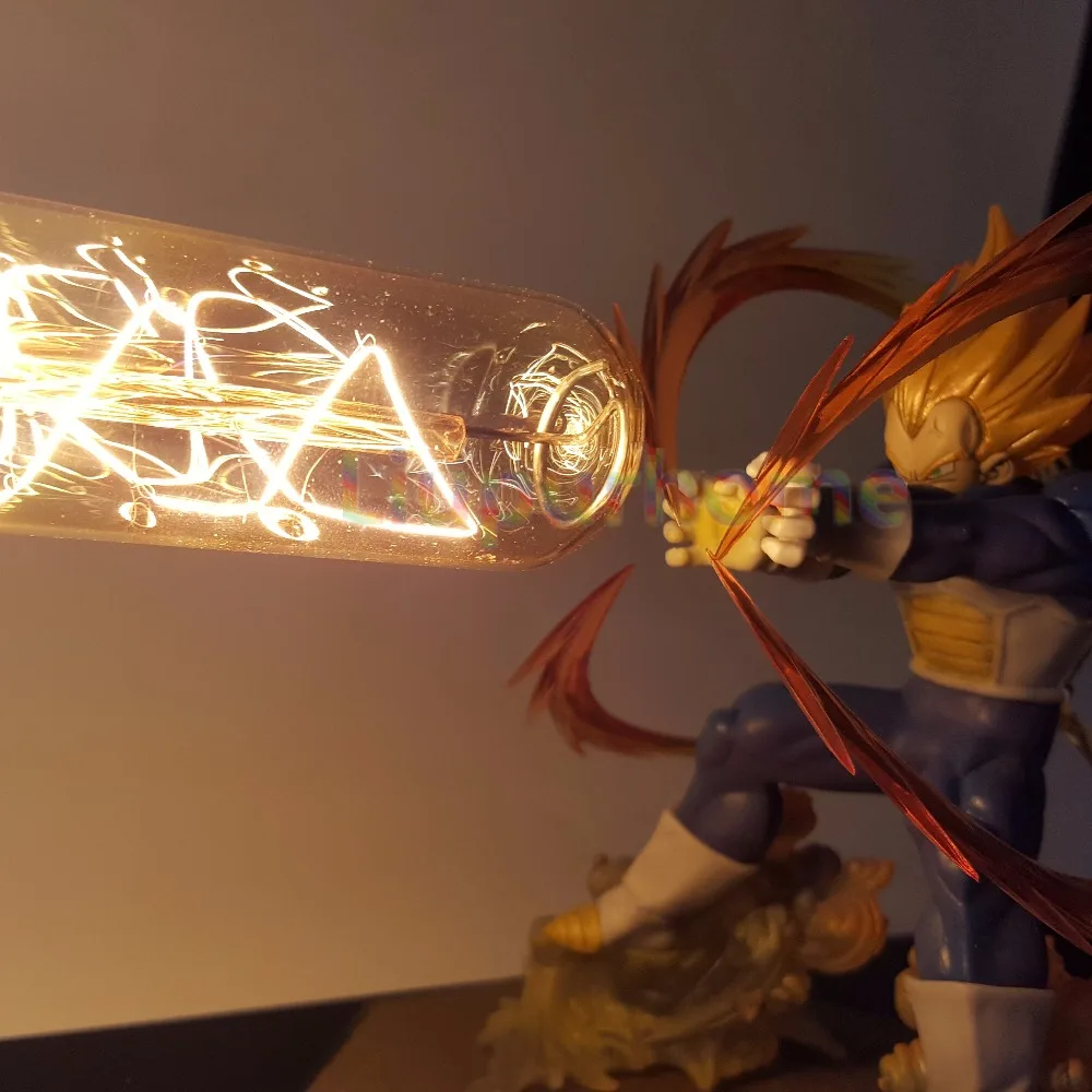  Dragon Ball Z Vegeta Super Saiyan Led Light Lamp Cannon Dragon Ball Super Son Goku Led Table Desk L