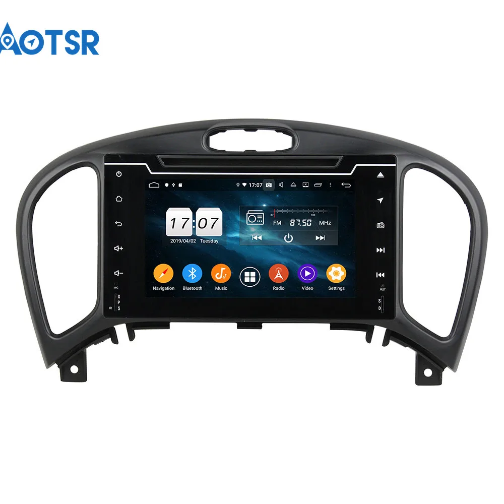 Excellent 7" Android 9.0 4GB 64GB multimedia Car Radio Player for Nissan JUKE 2004-2016 2 Din Auto Accessorie Tape recorder headunit DSP 5