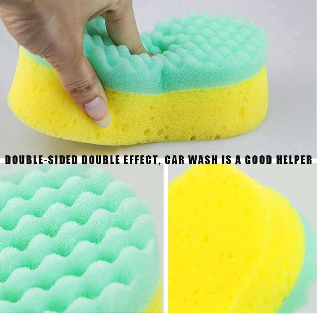 

Type 8 Wave Honeycomb Car Wash Sponge Cleaning Sponge Cleaning Glass Beauty Wax Exquisite And Practical Furniture
