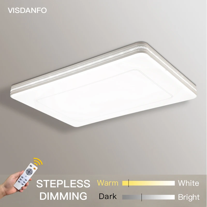 

1pcs LED Ceiling Light Ultra Thin Modern Lamp Living Room Lighting Fixture Bedroom Kitchen Surface Mount Flush Panel Switch