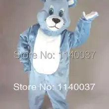 Маскот светло-голубой костюм маскот медведь школьный рекламный костюм Mascotte наряд костюм кунг-фу панды EMS отправка