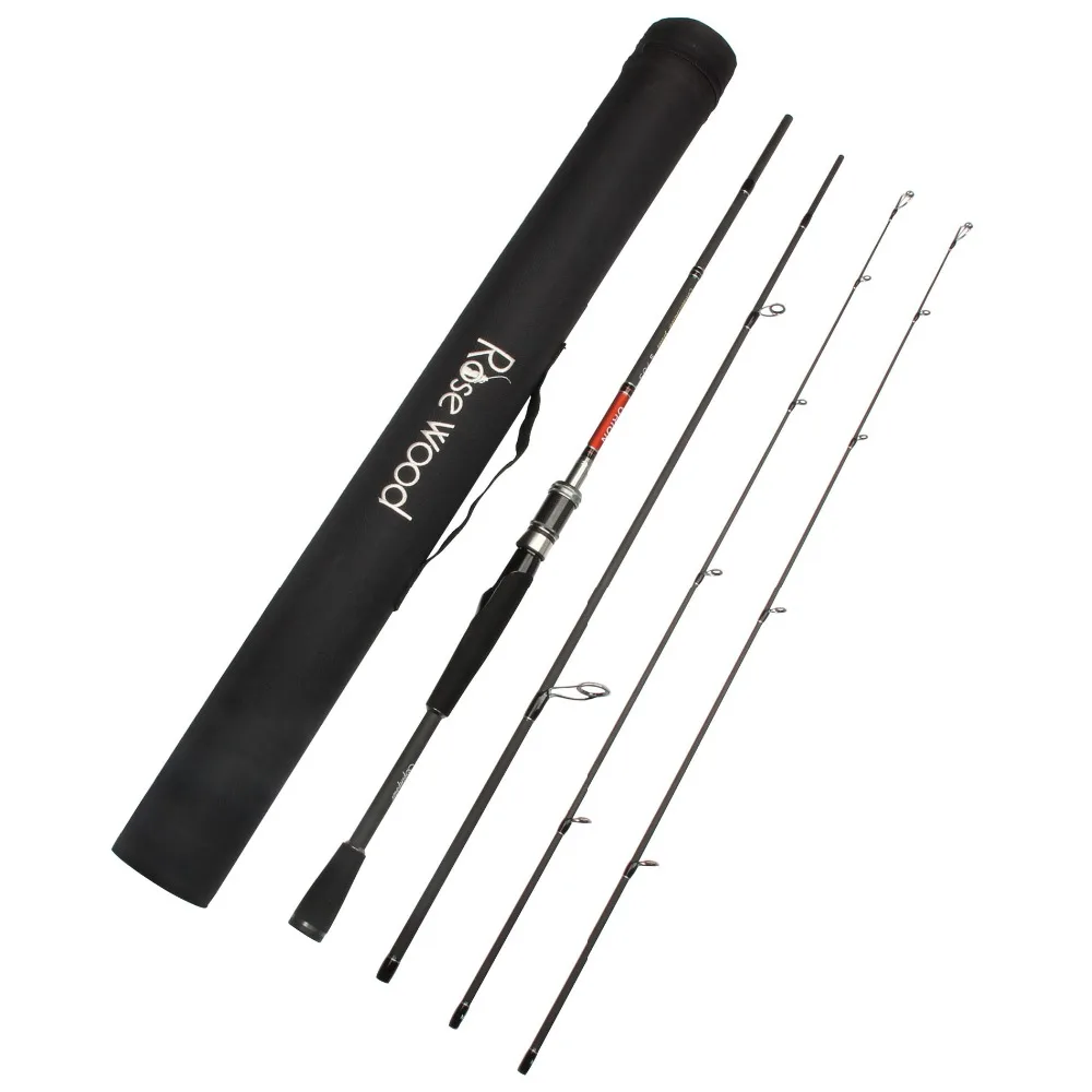

M/ML 2TIP Travel Fishing Rod 1/16-3/8oz 4-20LB Straight Handle Spinning Rod 2.1 Meters Portable Casting Handle Baitcasting Rod