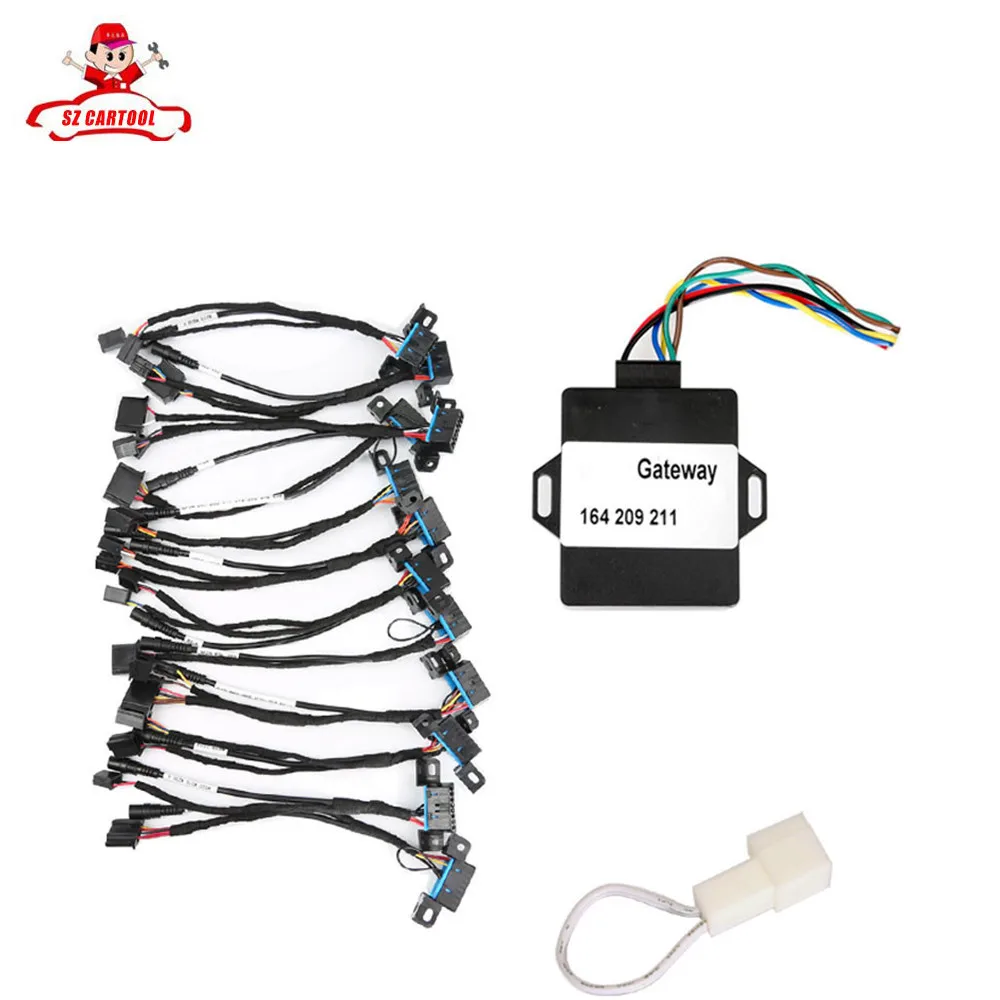 

For Mercedes Test Cable of EIS ELV Test Cables for Mercedes Works Together with VVDI for MB BGA Tool 12 pcs/set