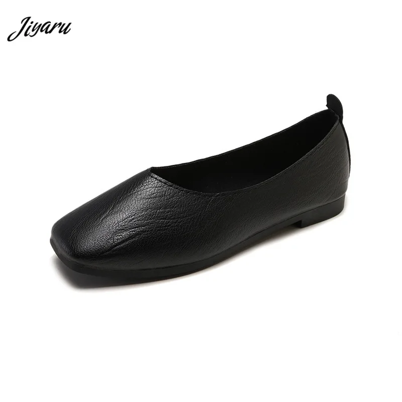 Hot Selling Women Flat Shoes Square Toe Flat Heels Shoes Female New