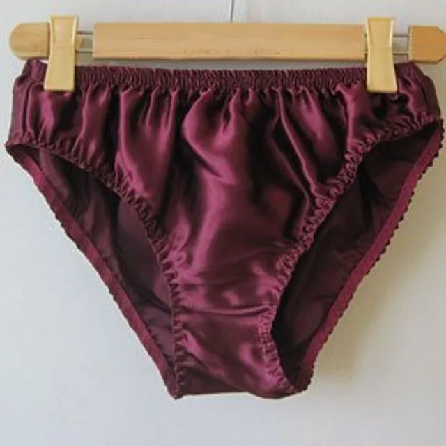 free shipping man's Panties silk panties male health panties triangle
