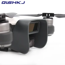 Atualizado Câmera Cardan DJI Faísca Anti-Reflexo Protetor de Tampa Da Lente Faísca SunHood Guarda Proteção para DJI Zangão Acessórios