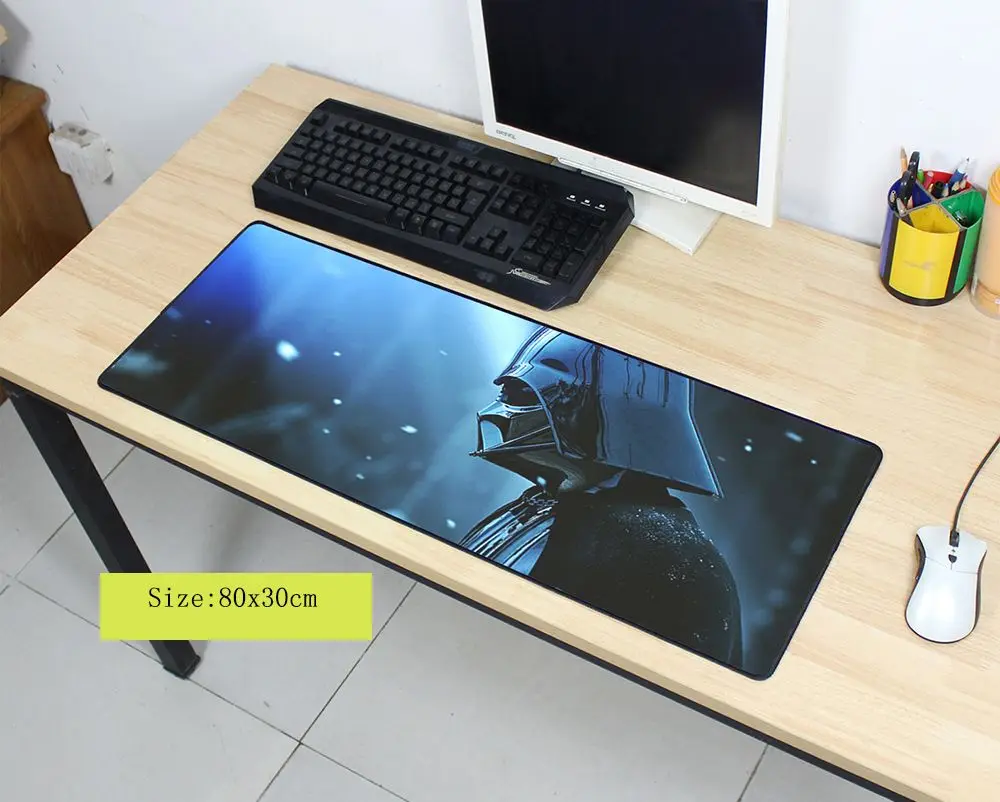 star wars mouse pad Fashion mouse font b mat b font laptop padmouse notbook computer 800x300x2mm
