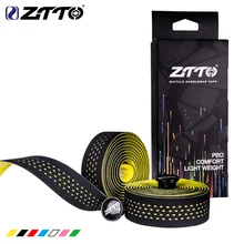 ZTTO doux vélo de route vélo guidon bande liège EVA PU poignée barre bande professionnel cyclisme amortissement Anti-Vibration enveloppe
