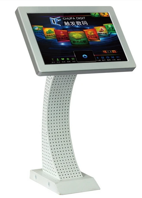 

32 42 47 55 65 inch LCD HD TFT HDMI 1080P Touch Screen Lcd Standing Kiosk / Totem Lcd Display