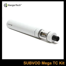 Top filling Vaping elektronik sigara kit with 4ML glass tank and 2300 mah battery hot sale Kanger Subvod Mega Kit