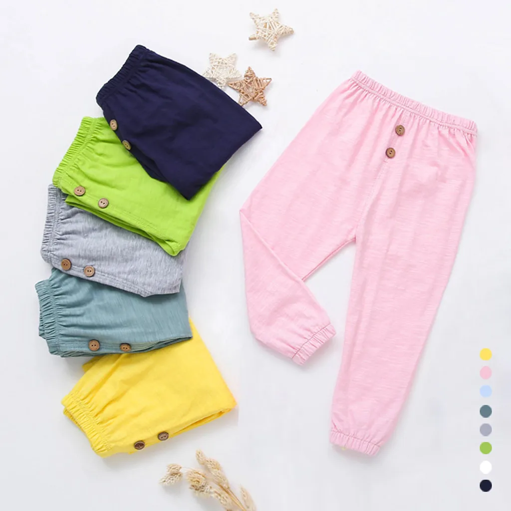 

kids pants Hot summer girls boys pants children ankle-length pants harem pants baby boy girl clothes HOOLER