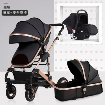 

Baby Stroller 3 In 1 Pram with Car Seat Travel System Baby Stroller with Car Seat Newborn Baby Comfort kinderwagen 0~36 months