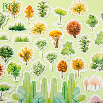 

8SETS/LOT norwegian forests photo album decoration seal DIY box Sticker