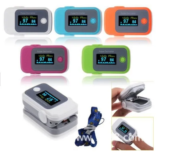 1pcs Pulse oximetry oxygen saturation refers to the clip on oximetry
