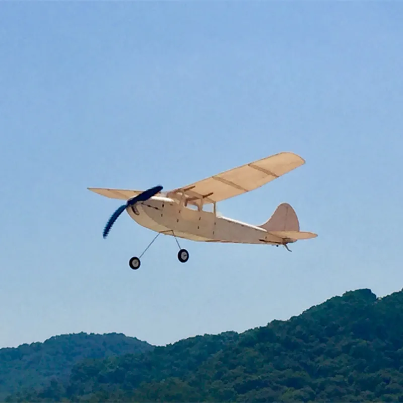 MininimumRC самолет лазерная резка самолетик из пробкового дерева набор cessna L 19 рамка