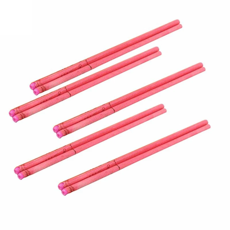 10 Pcs/5 pairs Healthy Relax Therapy Fragrance Candling Care Ear Candles Treatment Wax Cleaner Hollow Cone Remove dirt Tools