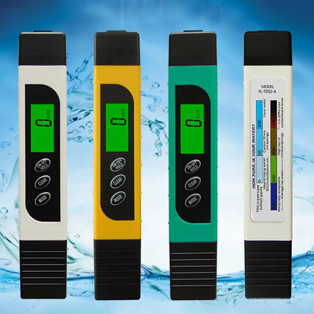 

Backlit Conductivity Accurate TDS Tester Water Quality Purity Monitor Meter Pen hot