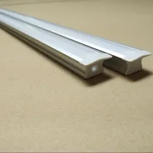 Высокое качество 2 м/шт. 80 м/лот светодиодные полосы встраиваемые светодиодные алюминиевые профили светодиодные профили для 5050 светодиодные полосы