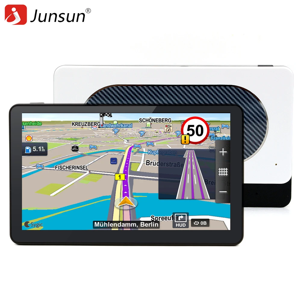Buy Junsun 7 Inch Car GPS Navigation Android 4.4 Quad