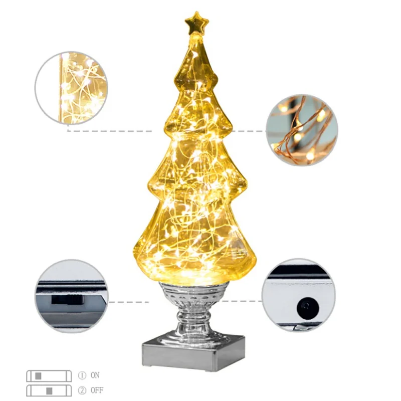 

USB LED Wishing Tree Night Light Decortion Party Birthday Atmosphere Ornaments
