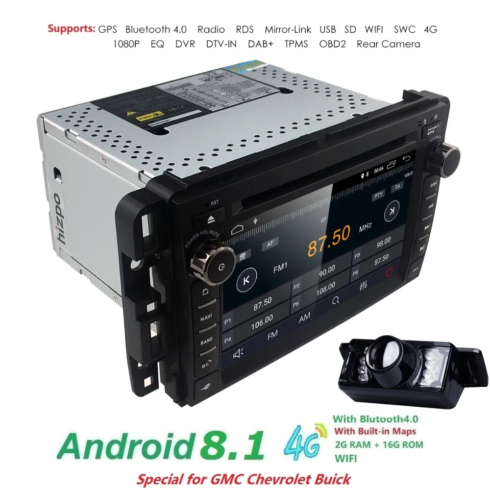 

Car Stereo DVD Player for GMC Chevy Silverado 1500 2012 GMC Sierra 2011 2010 7 inch Quad Core Double Din in Dash Touchscreen DSP