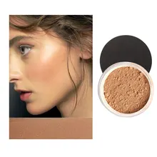 1 шт., свободная Порошковая косметика, водостойкая, свободная пудра, 3 цвета на выбор, аксессуары для макияжа лица