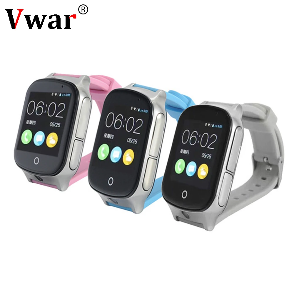 

A19 Kid Precise 3G Smart Baby Watch A19 support GPS WIFI SOS LBS Camera Locate Finder emergency call for 3G child smartwatch