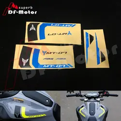 Подходит для YAMAHA MT 07 MT07 отличительные светоотражающие наклейки обода Stripes MT-07 Высокое Качество Мотоциклетные гоночная наклейка DIY синий