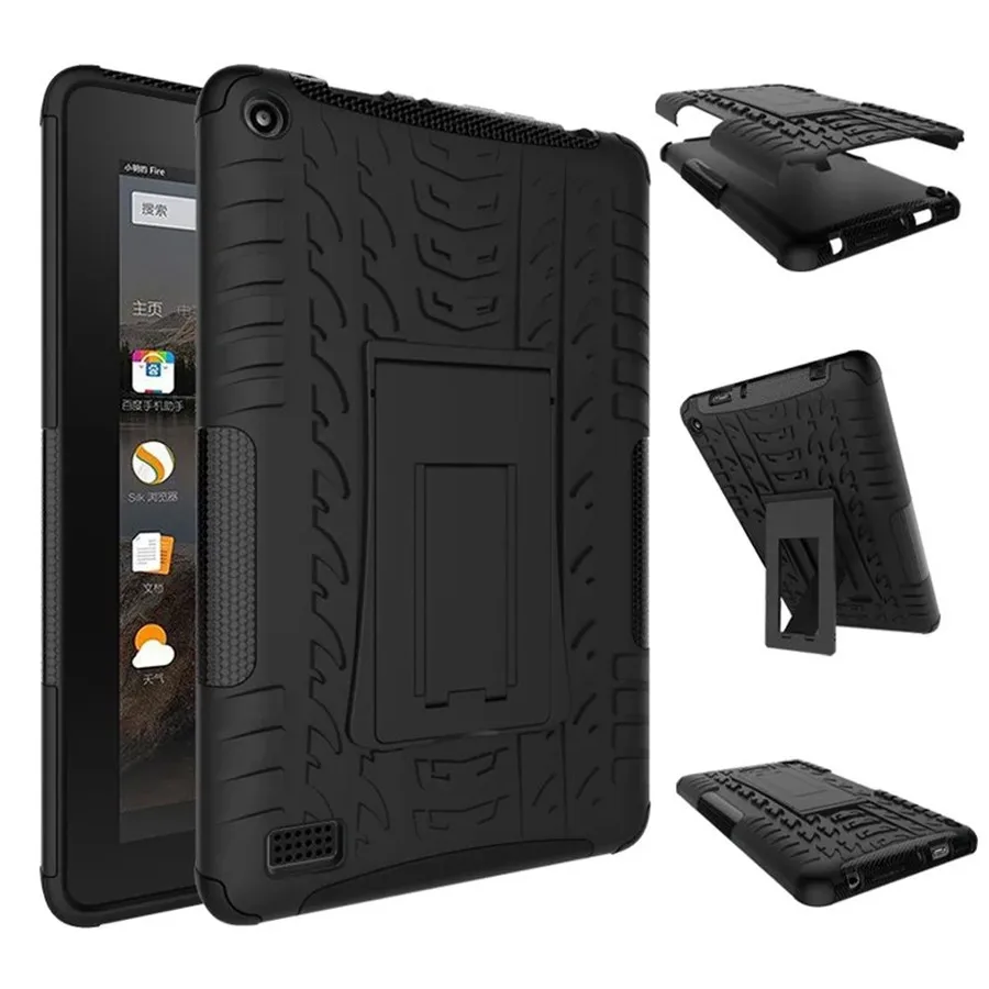 Хит сверхмощный защитный чехол в шинах ТПУ ПК Жесткий Чехол для Amazon Kindle Fire HD 7 HD7 2015
