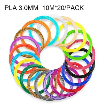 

20pcs/pack 3.0mm Print Filament PLA Modeling Children Toys for 3D Drawing Printer Pen