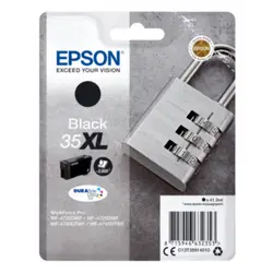 Epson Singlepack Black 35XL DURABrite Ultra Ink, Negro, Epson, WorkForce Pro, de tinta, 41,2 мл, CE