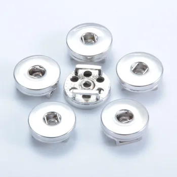 

100pcs/lot DIY charms snap button jewelry,metal ginger 18mm snap button slide jewelry findings for snap button bracelet bangles