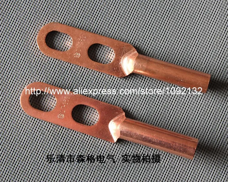 

DTS-35 Double Hole Copper Connecting Terminals,Cable Lugs Electric power fittings 1pcs
