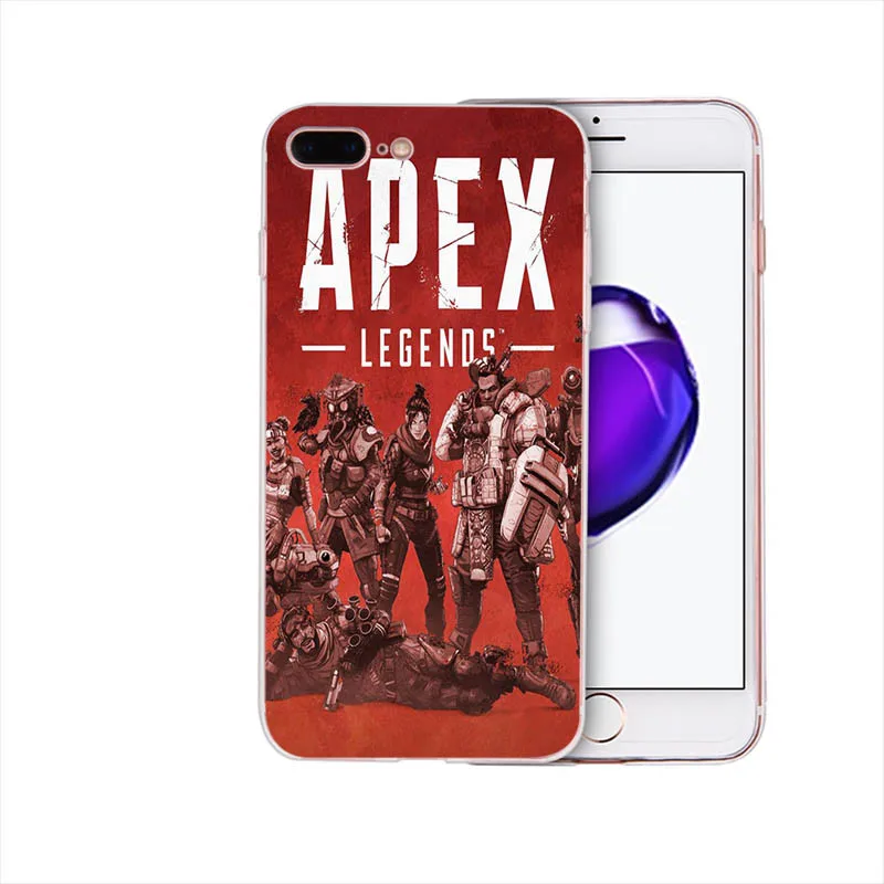 Apex legends мягкий силиконовый для мобильных телефонов Чехол для Apple iphone xr x xs max 7 8 plus 6 6s 5s se 5 10 чехол крутой дизайн мобильного корпуса