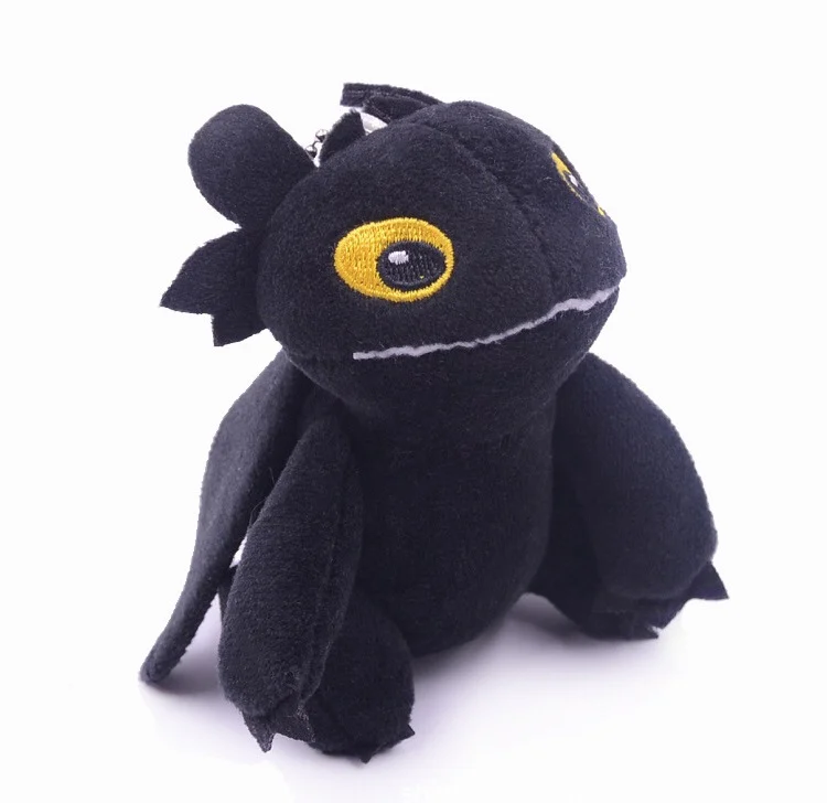 

10 cm How to Train Your Dragons 3 the Toothless Night Fury toys Backpack accessories Gifts for Kids
