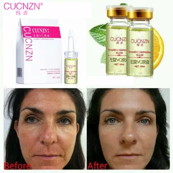 

Vitamin C Serum Whitening Brightening 100% pure Natural extract skin Clarifying dark spot anti aging 10mlx2