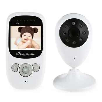 Wireless Infant Radio Babysitter Digital Video Camera Baby Sleeping Monitor Audio Night Vision Temperature Display Radio Nanny