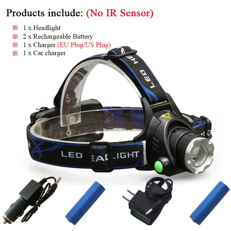 USB XM L2/T6 LED Scheinwerfer Taschenlampe BikeLight 18650 Wiederaufladbare Z ao 