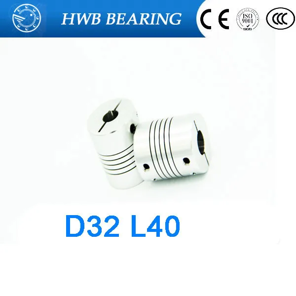 

3pcs D32L40 Flexible Shaft Coupler 12X12mm 12X14mm 12X15mm 12X16mm 14X14mm 14X15mm 14X16mm 15X15mm 15X16mm 16X16mm OD 32X40mm