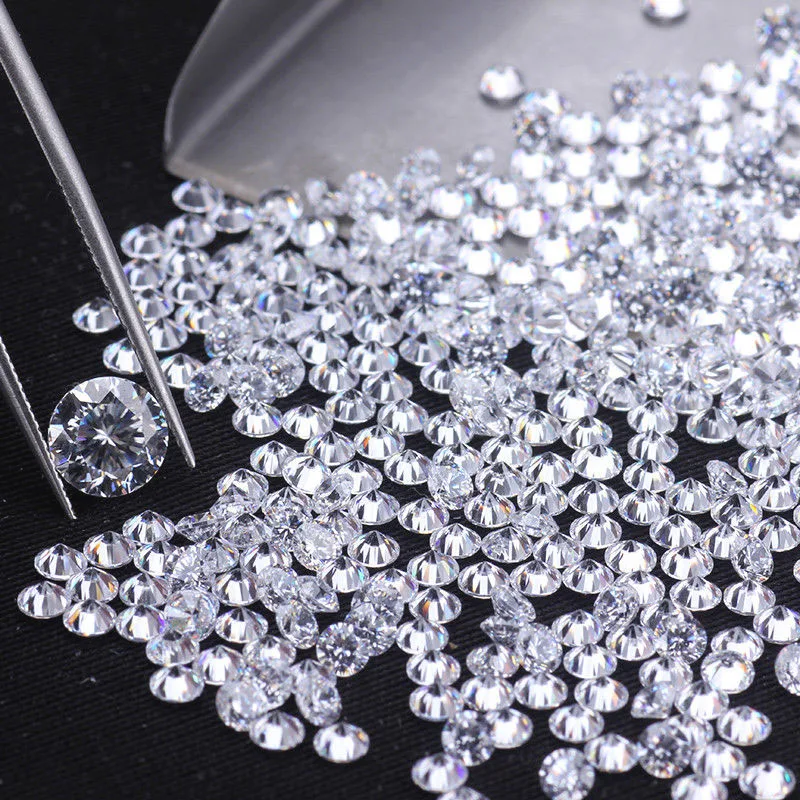 12pcs/Lot Loose Moissanite Stone Small Melee Size 1.5mm White EF Color Round Shape Moissanite for Jewelry making 12pcs/Lot Loose Moissanite Stone Small Melee Size 1.5mm White EF Color Round Shape Moissanite for Jewelry making
