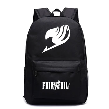 

Hot Sale Fairy Tail Kids Boys Girls Backpacks Men Women New Pattern Back to School Knapsack Teens Travel Mochila Laptop Bag